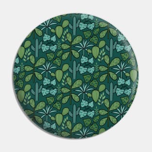 Green leaves and plants Pin