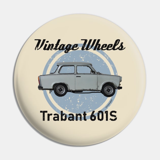 Vintage Wheels - Trabant 601S Pin by DaJellah