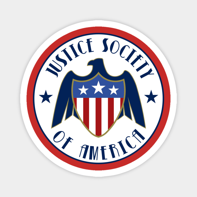 Justice Society of America Magnet by fenixlaw