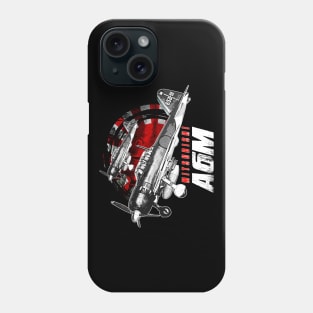 Mitsubishi A6M Japaness vintage war plane Phone Case