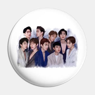 EXO Fanart - kpop illustration Pin