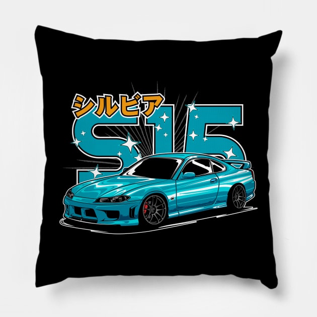 Silvia S15 Pillow by idrdesign