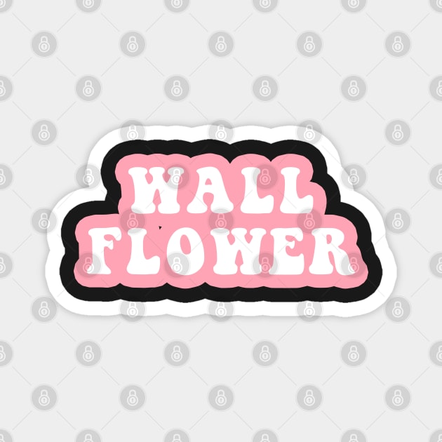 Wall Flower Magnet by CityNoir