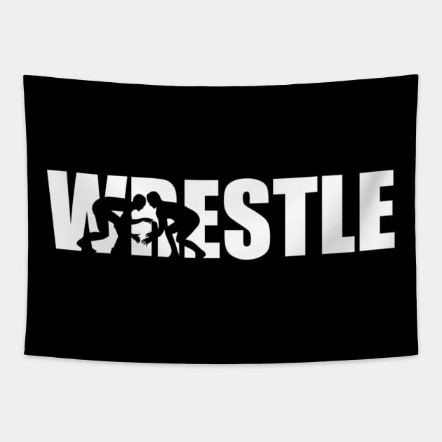 Wrestle Tapestry by Designzz