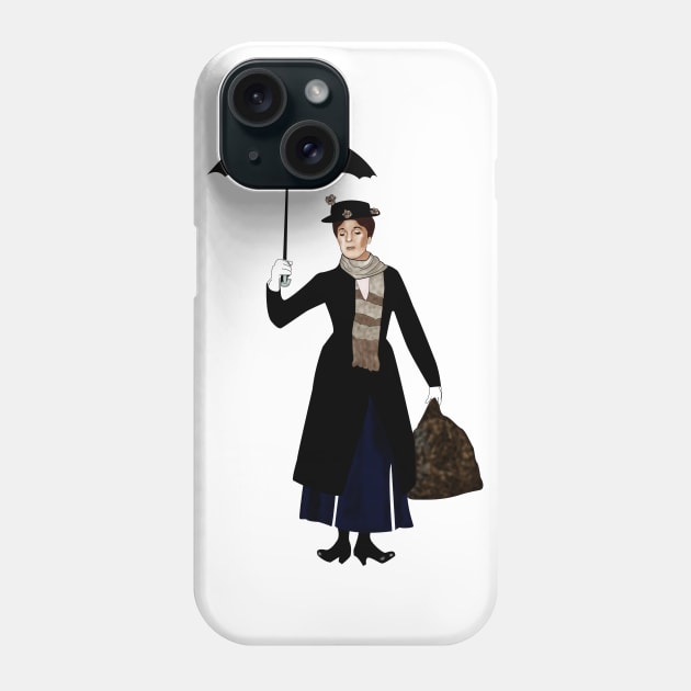Mary Poppins Phone Case by kobiborisi