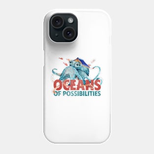 octopus oceans of possibilities summer Phone Case