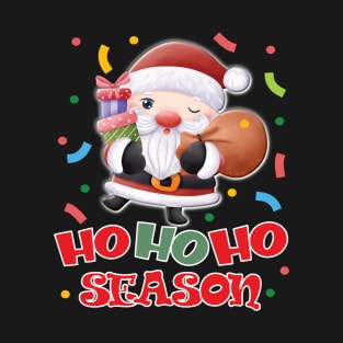 Cute Santa Claus Merry Christmas 2024 T-Shirt