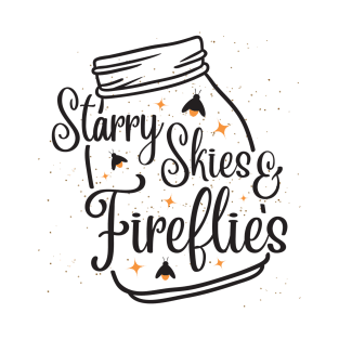 Starry Skies and Fireflies T-Shirt