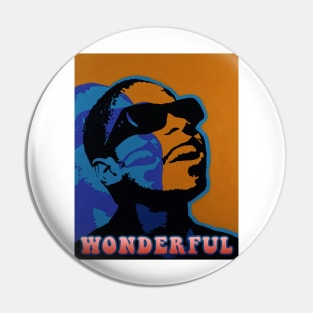 Stevie Wonder Pin