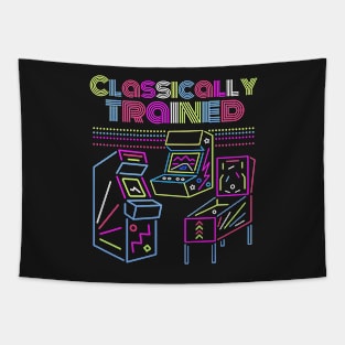 Classically Trained Arcade Machines Amusment Tapestry