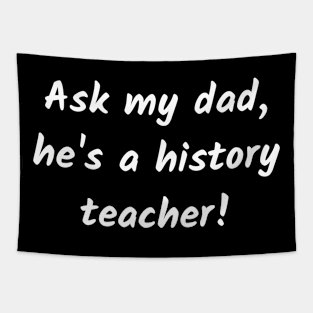 History teacher gift Tapestry