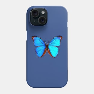 Blue Butterfly Phone Case