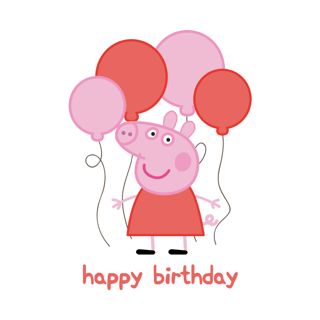 Peppa Pig - Happy Birthday by Click