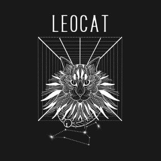 A zodiac cattery: Leo - leocat. T-Shirt
