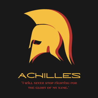 Achilles - Ancient Greek - Trojan War - The Iliad T-Shirt