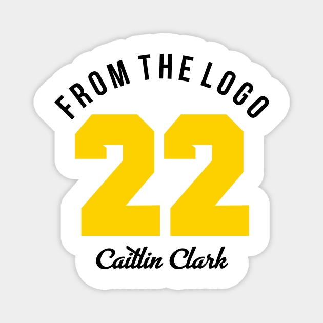 from the logo caitlin clark Magnet by ciyoriy