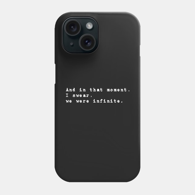 The Perks of Being a Wallflower Phone Case by AnnaDW10