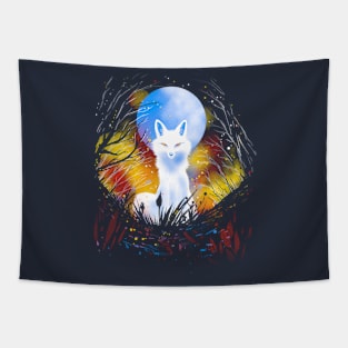 The magical artic fox Tapestry