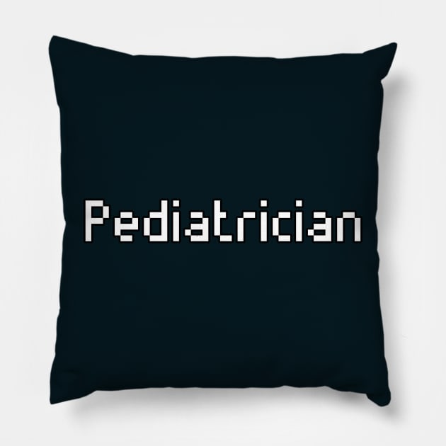 Pediatrician Pillow by Spaceboyishere