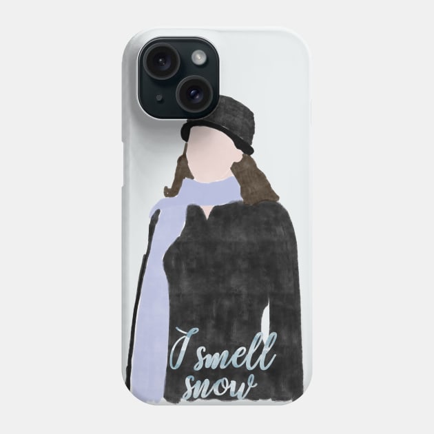 I smell snow Phone Case by aluap1006