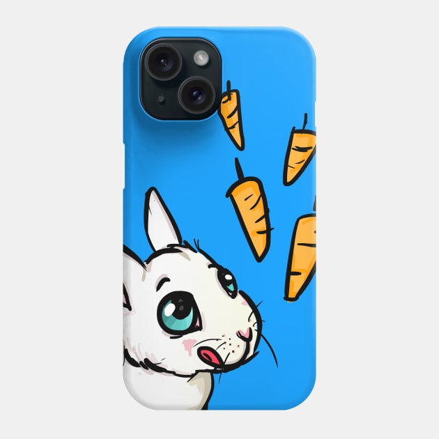 Carrot Chase Phone Case by @akaluciarts