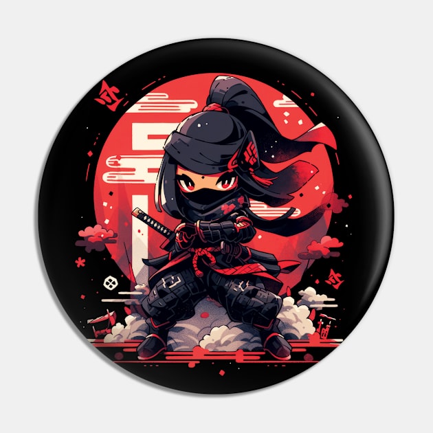 Kunoichi ninja girl Pin by Genbu