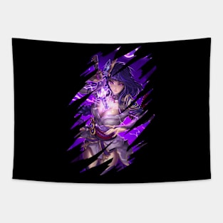 Genshin Impact Raiden Shogun Tapestry