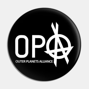 OPA aka Outer Planets Alliance Pin