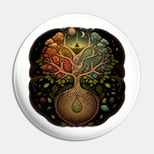 Tree of Life - Designs for a Green Future Pin