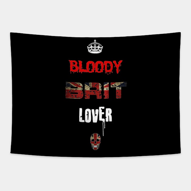 Bloody Brit Lover [Dark] Tapestry by The Bloody Brit