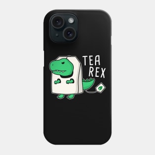 FUNNY PUN CUTE DINOSAUR TEA REX T-REX Phone Case