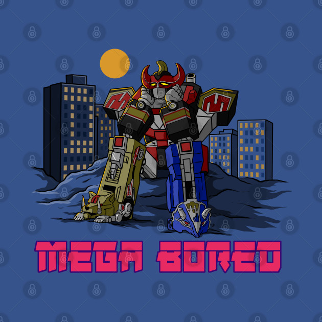 Mega Bored - Mighty Morphin Power Rangers - Phone Case