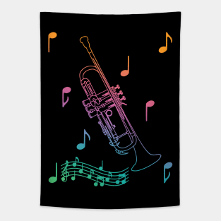 Musical Trumpet Tapestry