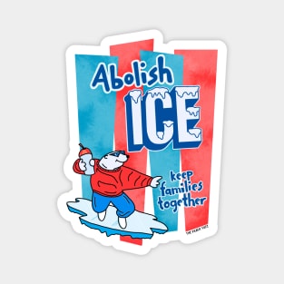 Abolish ICE - The Peach Fuzz Magnet