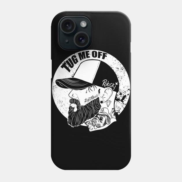 TUG - B&W Phone Case by RobskiArt