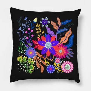 Autumn Floral Pillow