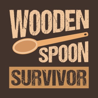 Vintage Wooden Spoon Survivor T-Shirt