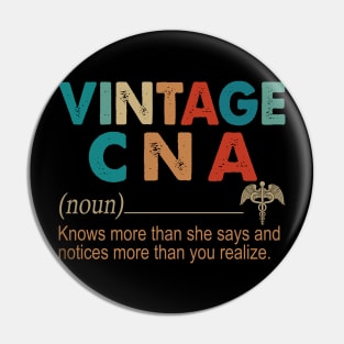 Vintage CNA Definition Knows More Than She Says And Notices More Than You Realize Pin