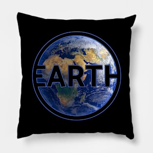 Planet earth Europe at night gift space idea Pillow