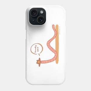 Howdy Worm Phone Case