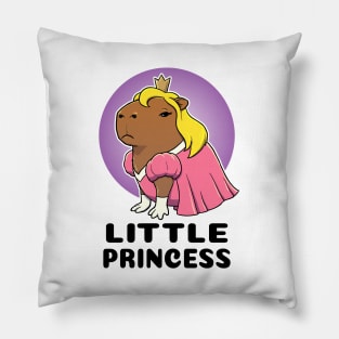 Little Princess Capybara Pillow