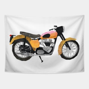 classic motorbike Tapestry