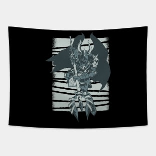 Dark Armored Knight Tapestry