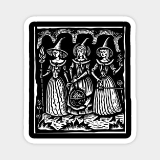 Medieval Witches #2 Magnet