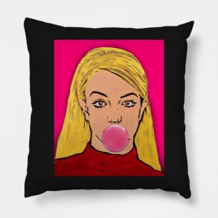 bubblegum pop Pillow