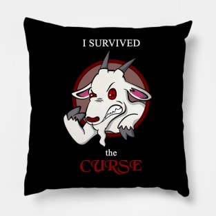 I survived the Curse - the goat Pillow