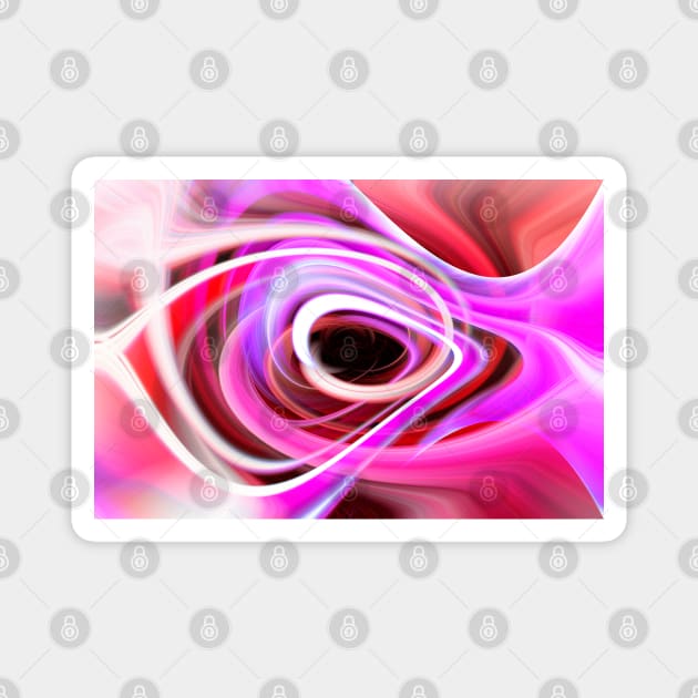 Speed Machine Pink Magnet by heidiannemorris