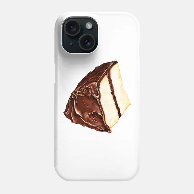 Chocolate Cake Phone Case by KellyGilleran