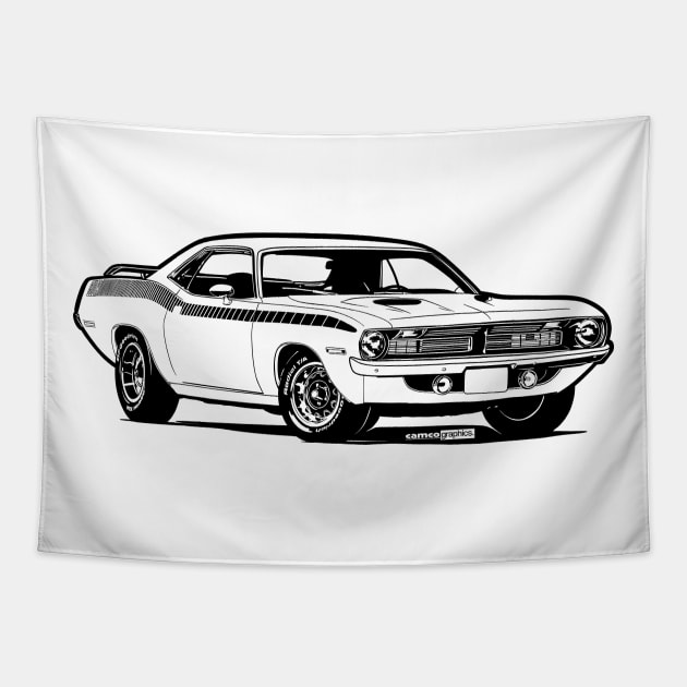 Camco Car Tapestry by CamcoGraphics