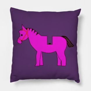 Interpretation of a Minifig Horse Pillow